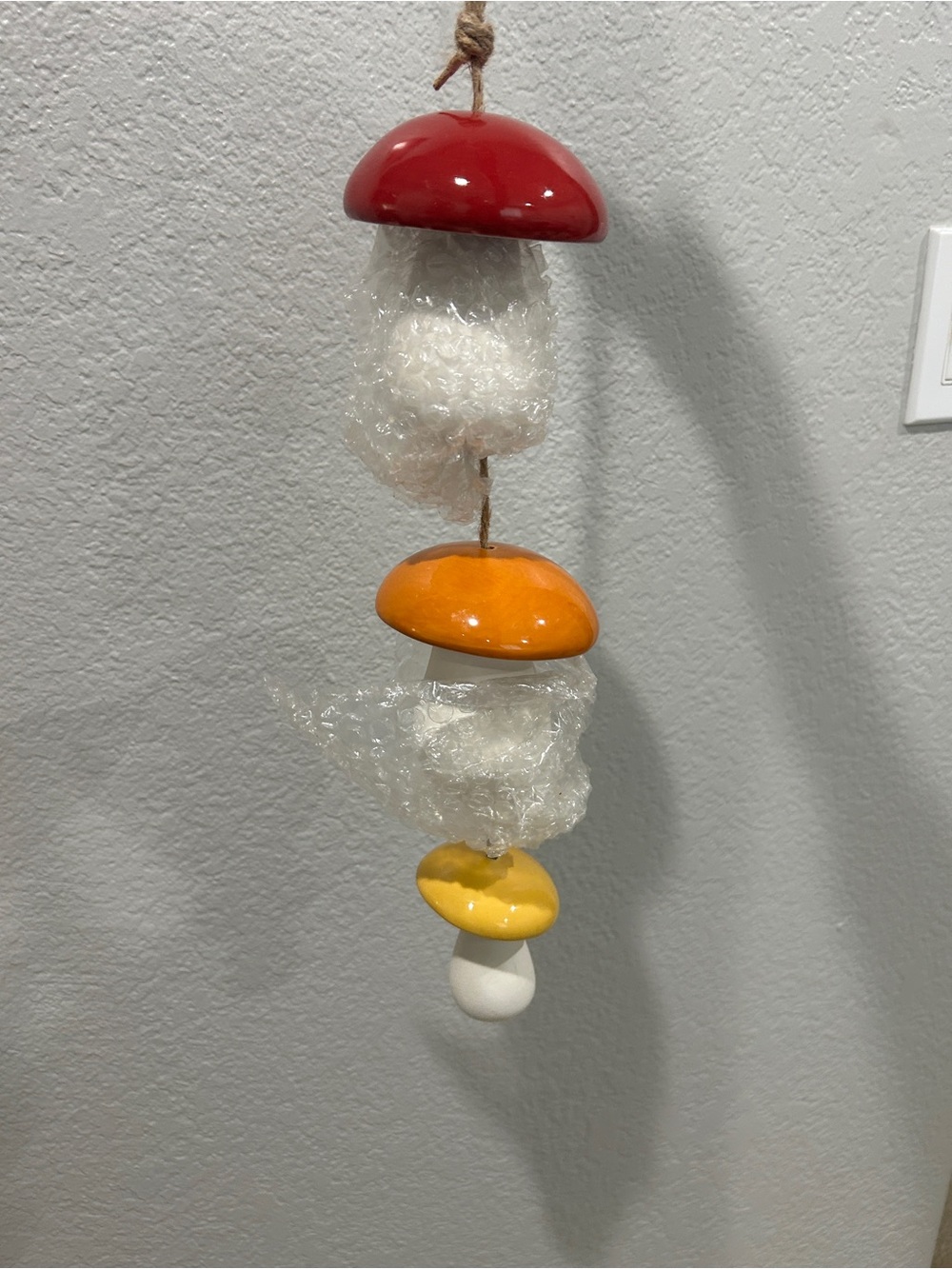 NEW mushroom wind chime - Picture 2 of 4